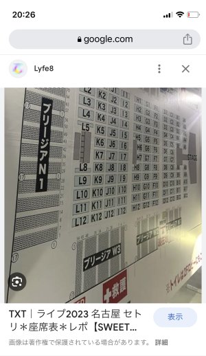 このアリーナ席が良いなぁー