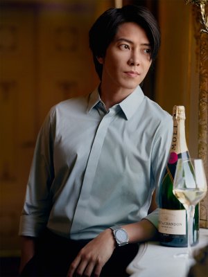 シャンパン メゾン モエ･エ･シャンドンの フレンズ オブ ザ ハウスに山下智久さんが就任