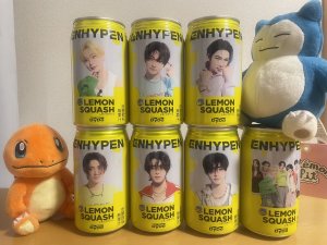 #ミスティオENHYPENレモンスカッシュ自販機バージョン
