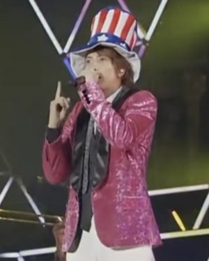 ピンクの衣装🩷